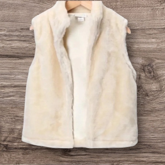 Capelli of New York Other - CAPELLI OF NEW YORK EUC GIRLS VEST IVORY TOP SHIRT WINTER HOLIDAY GIRL SIZE 4 5